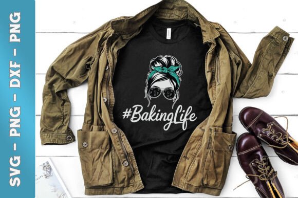 Baking Life Mom Messy Bun SVG: An Embroidery Review