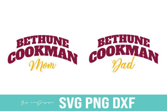 Bethune Cookman MOM-DAD HBCU SVG: An Embroidery Review