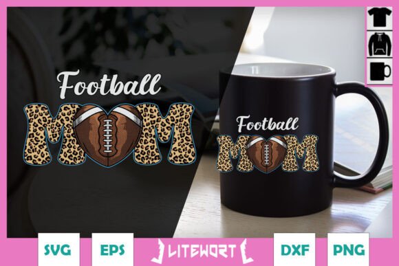 Football Mom Heart Valentine SVG Review