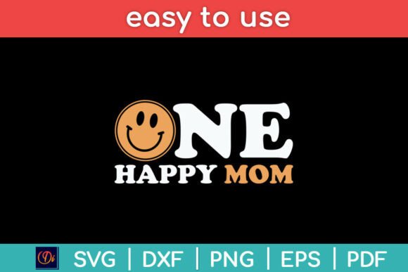 One Happy Mom 1st Birthday SVG: A Stitch Test