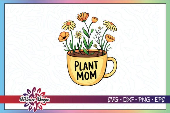 Plant Mom Happy Gardening SVG: A Stitch Review