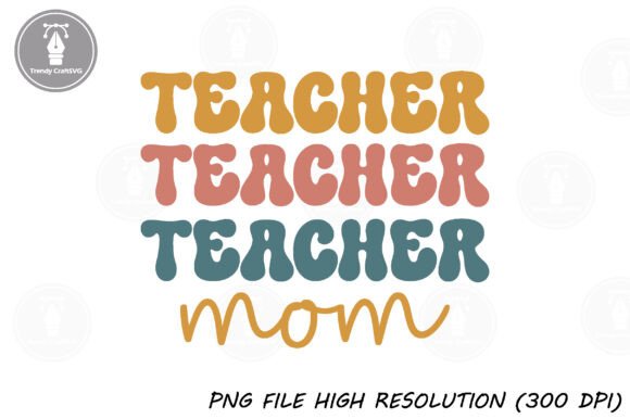 Teacher Mom Wavy Retro SVG: An Embroidery Review