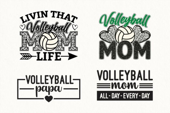 Volleyball Mom and Papa SVG: A Stitch-Ready Review